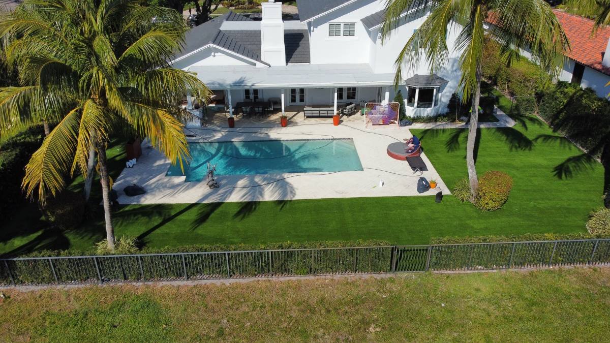 patio turf decoration patio turf installation backyard turf installation