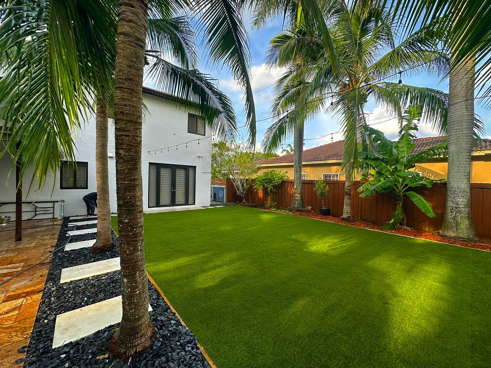 artificial turf installation professional grass backyard turf installation artificial grass installation near me